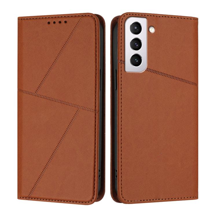 Strong Magnetic Frosted Flip Leather Phone Case