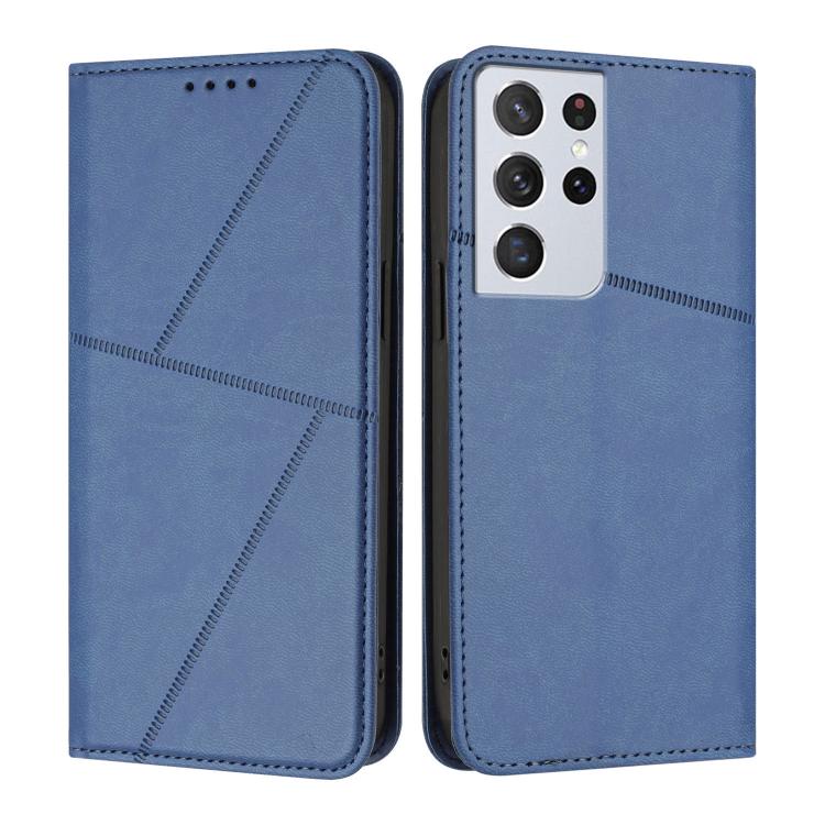 Strong Magnetic Frosted Flip Leather Phone Case