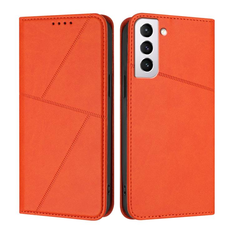 Strong Magnetic Frosted Flip Leather Phone Case