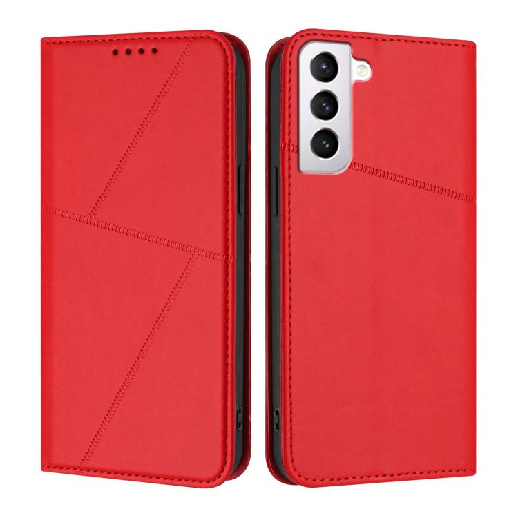 Strong Magnetic Frosted Flip Leather Phone Case