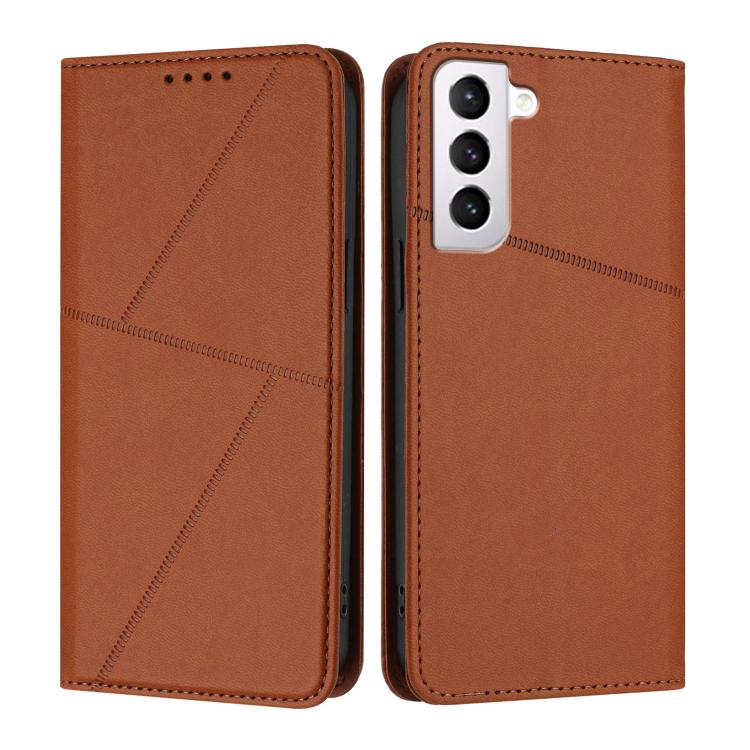 Strong Magnetic Frosted Flip Leather Phone Case