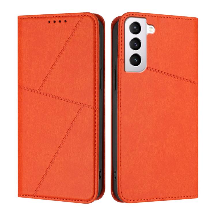 Strong Magnetic Frosted Flip Leather Phone Case