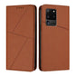 Strong Magnetic Frosted Flip Leather Phone Case