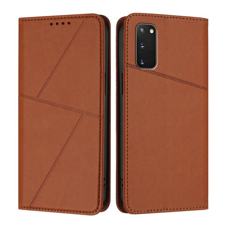 Strong Magnetic Frosted Flip Leather Phone Case