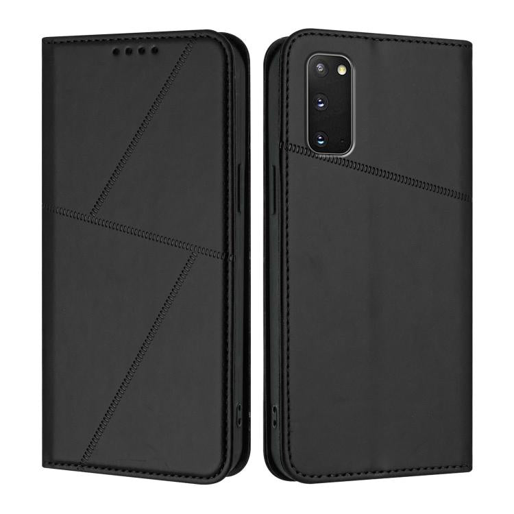 Strong Magnetic Frosted Flip Leather Phone Case