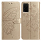 Butterfly Flutter Pattern Embossed Leather Phone Case