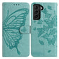 Butterfly Flutter Pattern Embossed Leather Phone Case