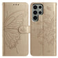 Butterfly Flutter Pattern Embossed Leather Phone Case