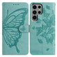 Butterfly Flutter Pattern Embossed Leather Phone Case