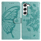 Butterfly Flutter Pattern Embossed Leather Phone Case
