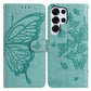 Butterfly Flutter Pattern Embossed Leather Phone Case