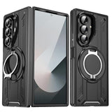 Rotating Ring Holder Magnetic MagSafe Phone Case, For Samsung Galaxy Z Fold7 5G, For Samsung Galaxy Z Flip7 5G