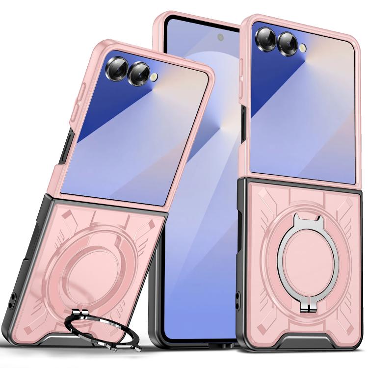Rotating Ring Holder Magnetic MagSafe Phone Case, For Samsung Galaxy Z Fold7 5G, For Samsung Galaxy Z Flip7 5G