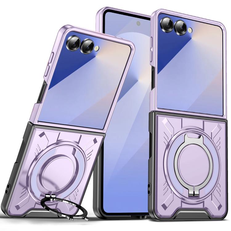 Rotating Ring Holder Magnetic MagSafe Phone Case, For Samsung Galaxy Z Fold7 5G, For Samsung Galaxy Z Flip7 5G