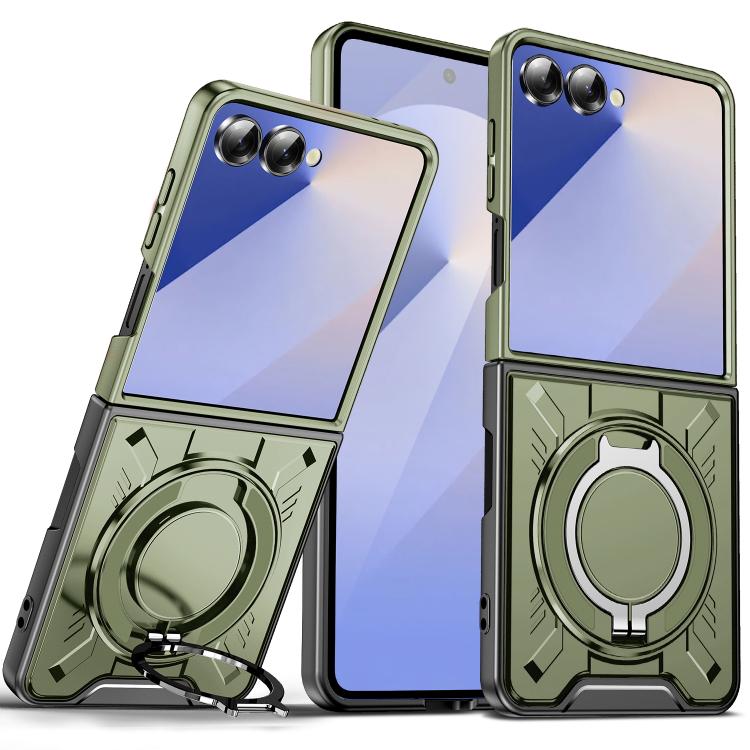 Rotating Ring Holder Magnetic MagSafe Phone Case, For Samsung Galaxy Z Fold7 5G, For Samsung Galaxy Z Flip7 5G