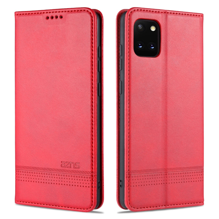 AZNS Magnetic Calf Texture Horizontal Flip Leather Case with Card Slots & Holder & Wallet, For Samsung Galaxy A11, For Samsung Galaxy A21s, For Samsung Galaxy A31, For Samsung Galaxy A41, For Samsung Galaxy A51, For Samsung Galaxy A71������������������...