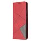 Rhombus Texture Horizontal Flip Magnetic Leather Case with Holder & Card Slots, For Galaxy S20 FE 5G / S20 Lite