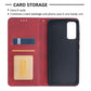 Rhombus Texture Horizontal Flip Magnetic Leather Case with Holder & Card Slots, For Galaxy S20 FE 5G / S20 Lite