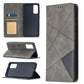 Rhombus Texture Horizontal Flip Magnetic Leather Case with Holder & Card Slots, For Galaxy S20 FE 5G / S20 Lite