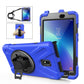 Shockproof Colorful Silicone + PC Protective Case with Holder & Hand Grip Strap & Pen Slot, For Samsung Galaxy Tab Active 2 8.0 T390/T395/T397
