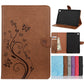 Butterfly Flower Embossing Pattern Horizontal Flip Leather Case with Holder & Card Slots & Wallet, For Samsung Galaxy Tab A7 10.4 (2020), For Samsung Galaxy Tab A 8.4 (2020), For Samsung Galaxy Tab S8 / Galaxy Tab S7, For Samsung Galaxy Tab S6