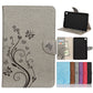 Butterfly Flower Embossing Pattern Horizontal Flip Leather Case with Holder & Card Slots & Wallet, For Samsung Galaxy Tab A7 10.4 (2020), For Samsung Galaxy Tab A 8.4 (2020), For Samsung Galaxy Tab S8 / Galaxy Tab S7, For Samsung Galaxy Tab S6