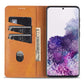 AZNS Magnetic Calf Texture Horizontal Flip Leather Case with Card Slots & Holder & Wallet, For Samsung Galaxy S20+