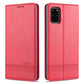 AZNS Magnetic Calf Texture Horizontal Flip Leather Case with Card Slots & Holder & Wallet, For Samsung Galaxy S20+