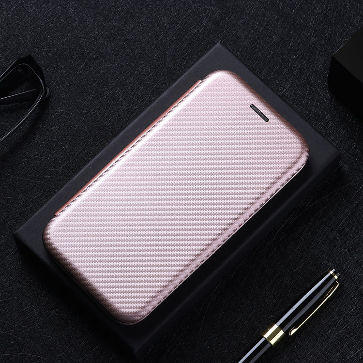 Carbon Fiber Texture Magnetic Horizontal Flip TPU + PC + PU Leather Case with Card Slot, For OPPO Realme V3, For Samsung Galaxy A42 5G, For Vivo Y20 / Y20i (Indian), For Xiaomi Poco X3 NFC, For Xiaomi Redmi K30 Ultra