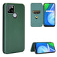 Carbon Fiber Texture Magnetic Horizontal Flip TPU + PC + PU Leather Case with Card Slot, For OPPO Realme V3, For Samsung Galaxy A42 5G, For Vivo Y20 / Y20i (Indian), For Xiaomi Poco X3 NFC, For Xiaomi Redmi K30 Ultra