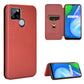 Carbon Fiber Texture Magnetic Horizontal Flip TPU + PC + PU Leather Case with Card Slot, For OPPO Realme V3, For Samsung Galaxy A42 5G, For Vivo Y20 / Y20i (Indian), For Xiaomi Poco X3 NFC, For Xiaomi Redmi K30 Ultra