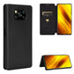 Carbon Fiber Texture Magnetic Horizontal Flip TPU + PC + PU Leather Case with Card Slot, For OPPO Realme V3, For Samsung Galaxy A42 5G, For Vivo Y20 / Y20i (Indian), For Xiaomi Poco X3 NFC, For Xiaomi Redmi K30 Ultra