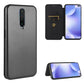 Carbon Fiber Texture Magnetic Horizontal Flip TPU + PC + PU Leather Case with Card Slot, For OPPO Realme V3, For Samsung Galaxy A42 5G, For Vivo Y20 / Y20i (Indian), For Xiaomi Poco X3 NFC, For Xiaomi Redmi K30 Ultra