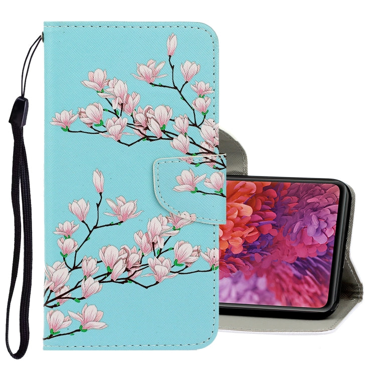 3D Colored Drawing Horizontal Flip PU Leather Case with Holder & Card Slots & Wallet
