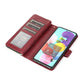 Zipper Wallet Bag Horizontal Flip PU Leather Case with Holder & 9 Card Slots & Wallet & Lanyard & Photo Frame, For Samsung Galaxy A51, For Samsung Galaxy A51 5G, For Samsung Galaxy A70, For Samsung Galaxy A71, For Samsung Galaxy A71 5G�����������������...