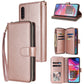 Zipper Wallet Bag Horizontal Flip PU Leather Case with Holder & 9 Card Slots & Wallet & Lanyard & Photo Frame, For Samsung Galaxy A51, For Samsung Galaxy A51 5G, For Samsung Galaxy A70, For Samsung Galaxy A71, For Samsung Galaxy A71 5G�����������������...