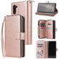 Zipper Wallet Bag Horizontal Flip PU Leather Case with Holder & 9 Card Slots & Wallet & Lanyard & Photo Frame, For Samsung Galaxy A51, For Samsung Galaxy A51 5G, For Samsung Galaxy A70, For Samsung Galaxy A71, For Samsung Galaxy A71 5G�����������������...