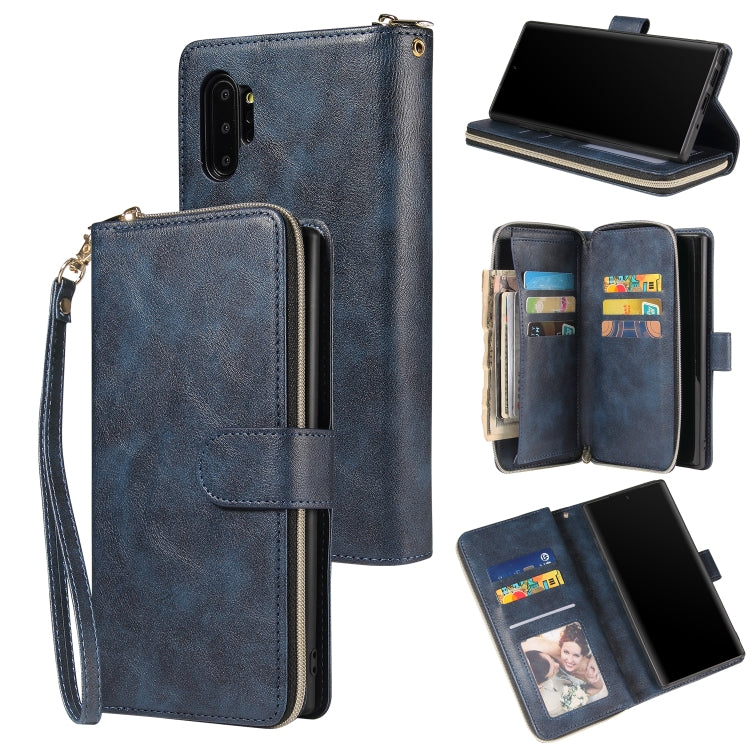 Zipper Wallet Bag Horizontal Flip PU Leather Case with Holder & 9 Card Slots & Wallet & Lanyard & Photo Frame, For Samsung Galaxy A51, For Samsung Galaxy A51 5G, For Samsung Galaxy A70, For Samsung Galaxy A71, For Samsung Galaxy A71 5G�����������������...