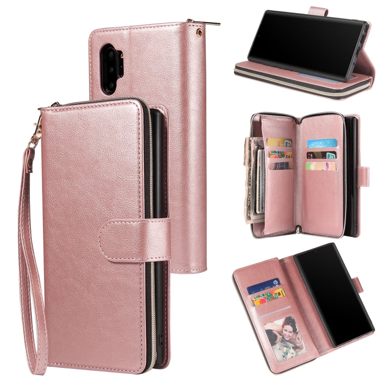 Zipper Wallet Bag Horizontal Flip PU Leather Case with Holder & 9 Card Slots & Wallet & Lanyard & Photo Frame, For Samsung Galaxy A51, For Samsung Galaxy A51 5G, For Samsung Galaxy A70, For Samsung Galaxy A71, For Samsung Galaxy A71 5G�����������������...