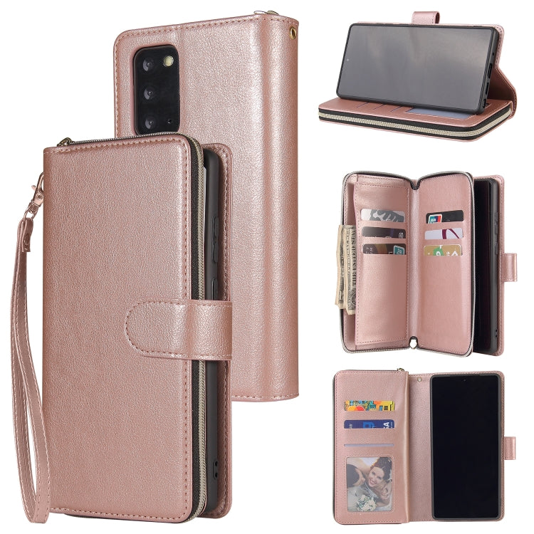 Zipper Wallet Bag Horizontal Flip PU Leather Case with Holder & 9 Card Slots & Wallet & Lanyard & Photo Frame, For Samsung Galaxy A51, For Samsung Galaxy A51 5G, For Samsung Galaxy A70, For Samsung Galaxy A71, For Samsung Galaxy A71 5G�����������������...
