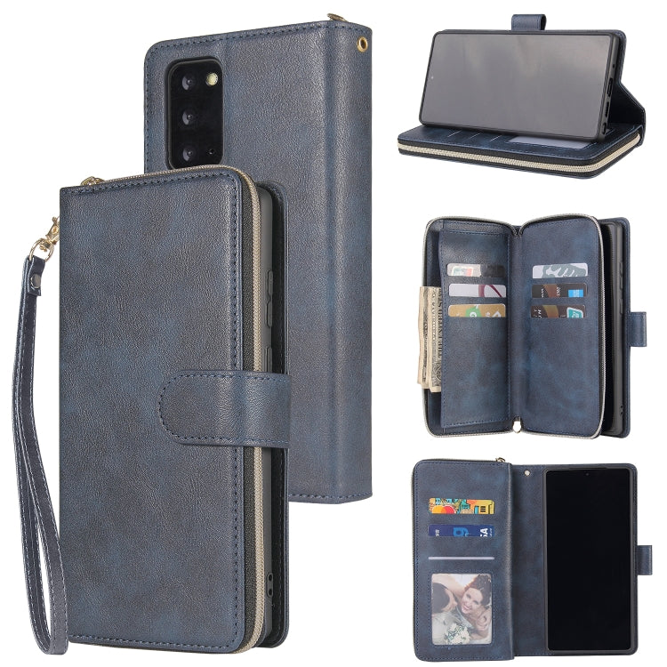 Zipper Wallet Bag Horizontal Flip PU Leather Case with Holder & 9 Card Slots & Wallet & Lanyard & Photo Frame, For Samsung Galaxy A51, For Samsung Galaxy A51 5G, For Samsung Galaxy A70, For Samsung Galaxy A71, For Samsung Galaxy A71 5G�����������������...