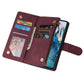 Zipper Wallet Bag Horizontal Flip PU Leather Case with Holder & 9 Card Slots & Wallet & Lanyard & Photo Frame, For Samsung Galaxy S20 FE 5G