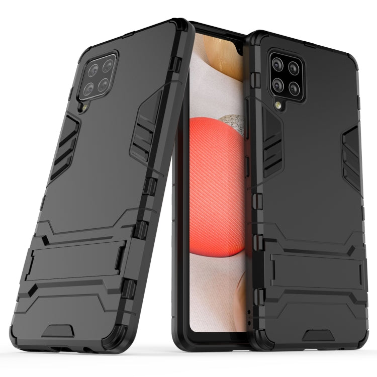 Shockproof PC + TPU Protective Case with Invisible Holder, For Samsung Galaxy A42 5G, For Samsung Galaxy S20 FE