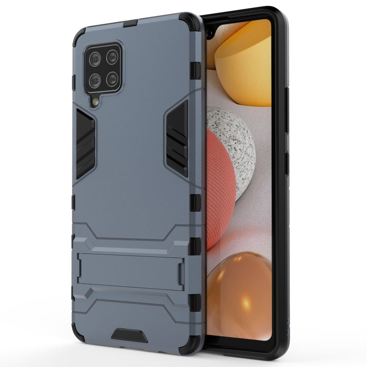 Shockproof PC + TPU Protective Case with Invisible Holder, For Samsung Galaxy A42 5G, For Samsung Galaxy S20 FE