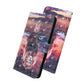 3D Painted Pattern Horizontal Flip TPU + PU Leather Case with Holder & Card Slots & Wallet & Lanyard