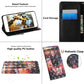 3D Painted Pattern Horizontal Flip TPU + PU Leather Case with Holder & Card Slots & Wallet & Lanyard