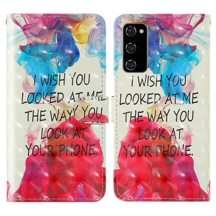 3D Painted Pattern Horizontal Flip TPU + PU Leather Case with Holder & Card Slots & Wallet & Lanyard