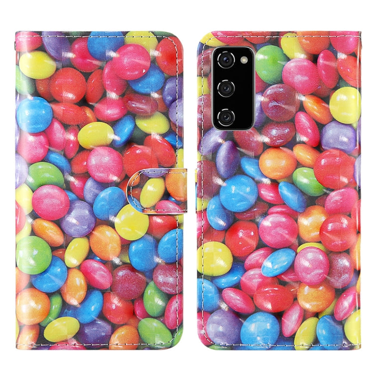 3D Painted Pattern Horizontal Flip TPU + PU Leather Case with Holder & Card Slots & Wallet & Lanyard