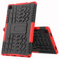 Tire Texture TPU+PC Shockproof Case with Holder, For Samsung Galaxy Tab A7 (2020) T500/T505