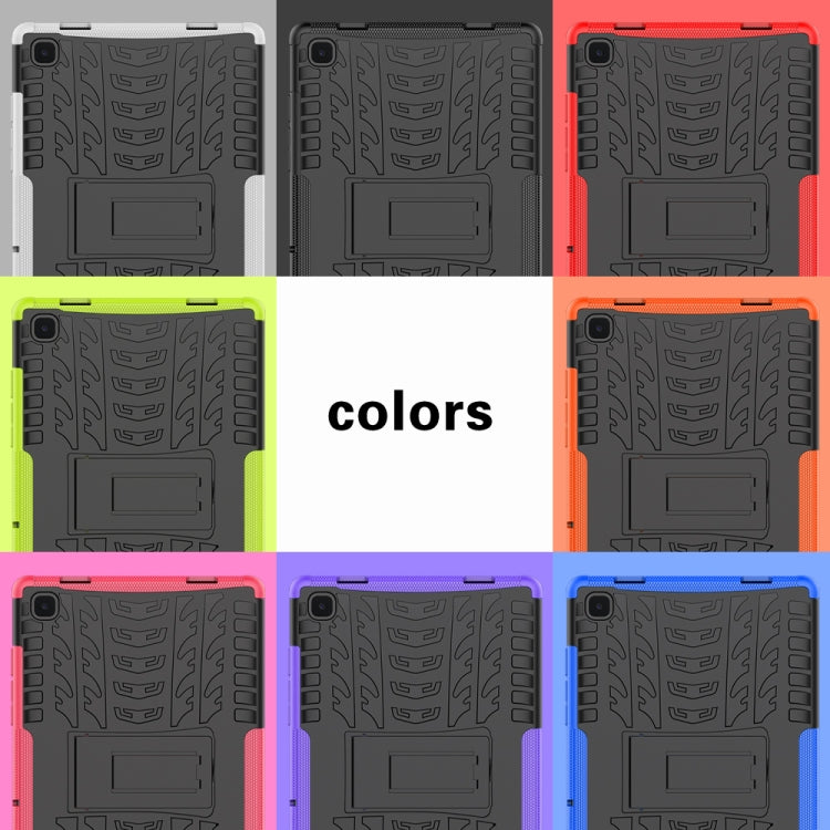 Tire Texture TPU+PC Shockproof Case with Holder, For Samsung Galaxy Tab A7 (2020) T500/T505